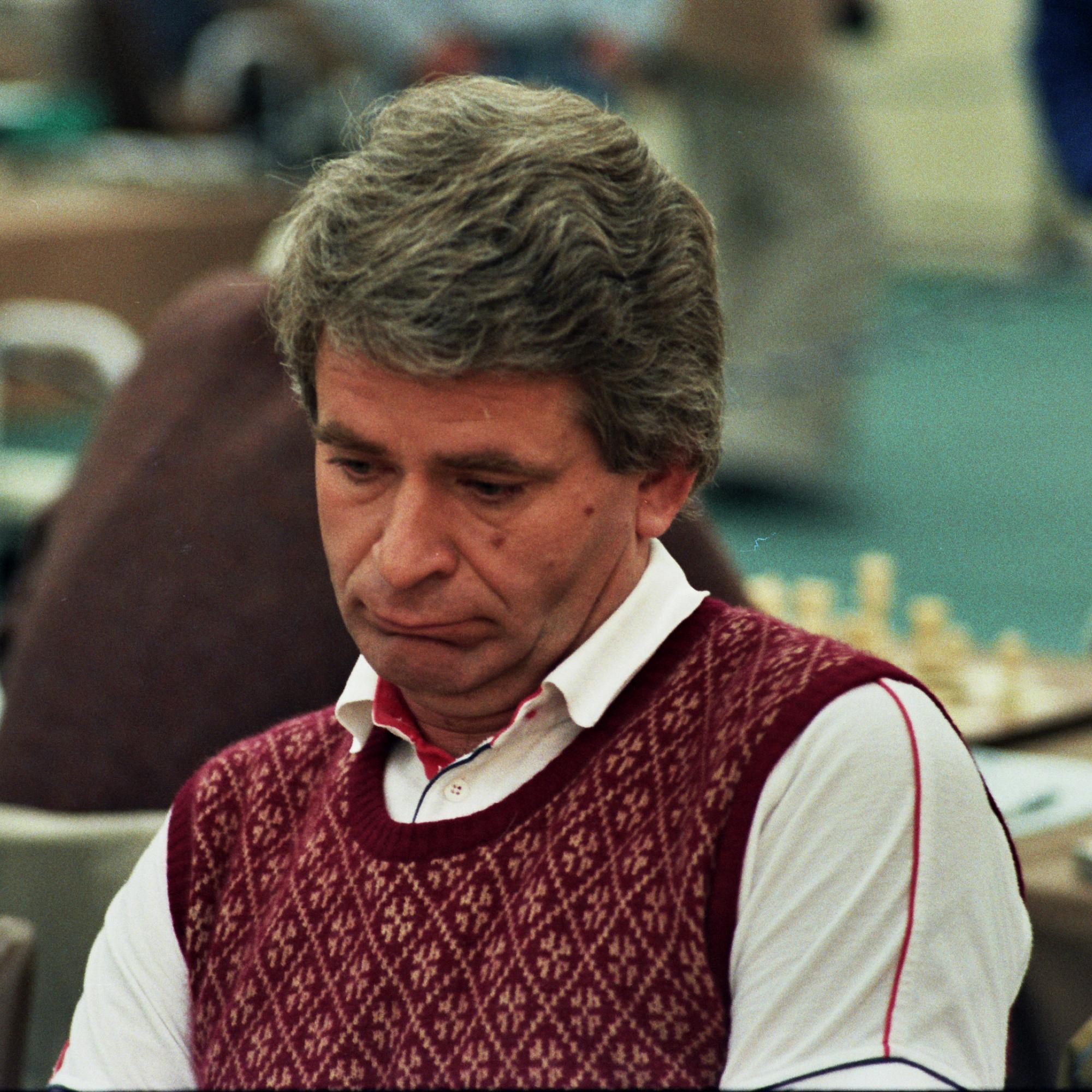 Boris Spassky at the 1972 World Chess Championship in Reykjavik