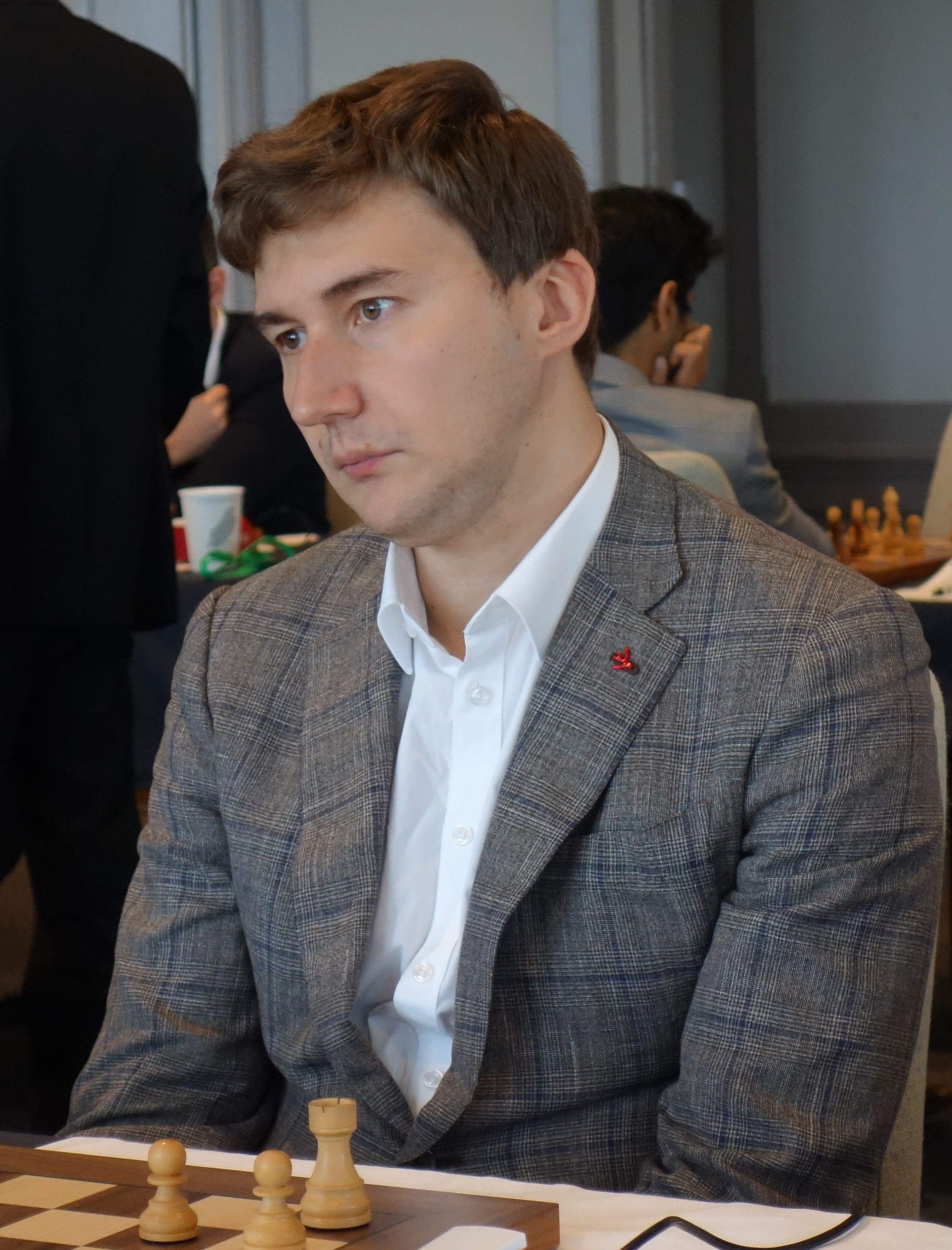Sergey Karjakin at the 2016 World Chess Championship