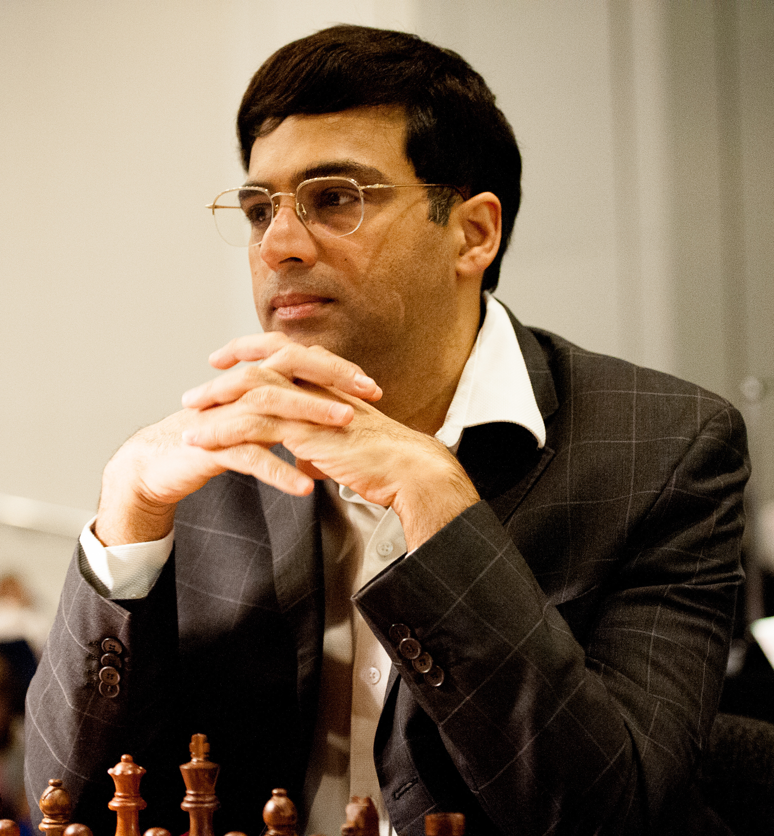 Viswanathan Anand at a chess tournament