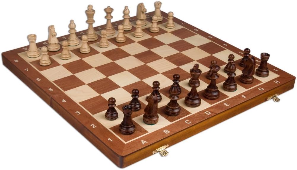 Photo of Wegiel Handmade Tournament No. 6 Wooden Set with Folding Board
