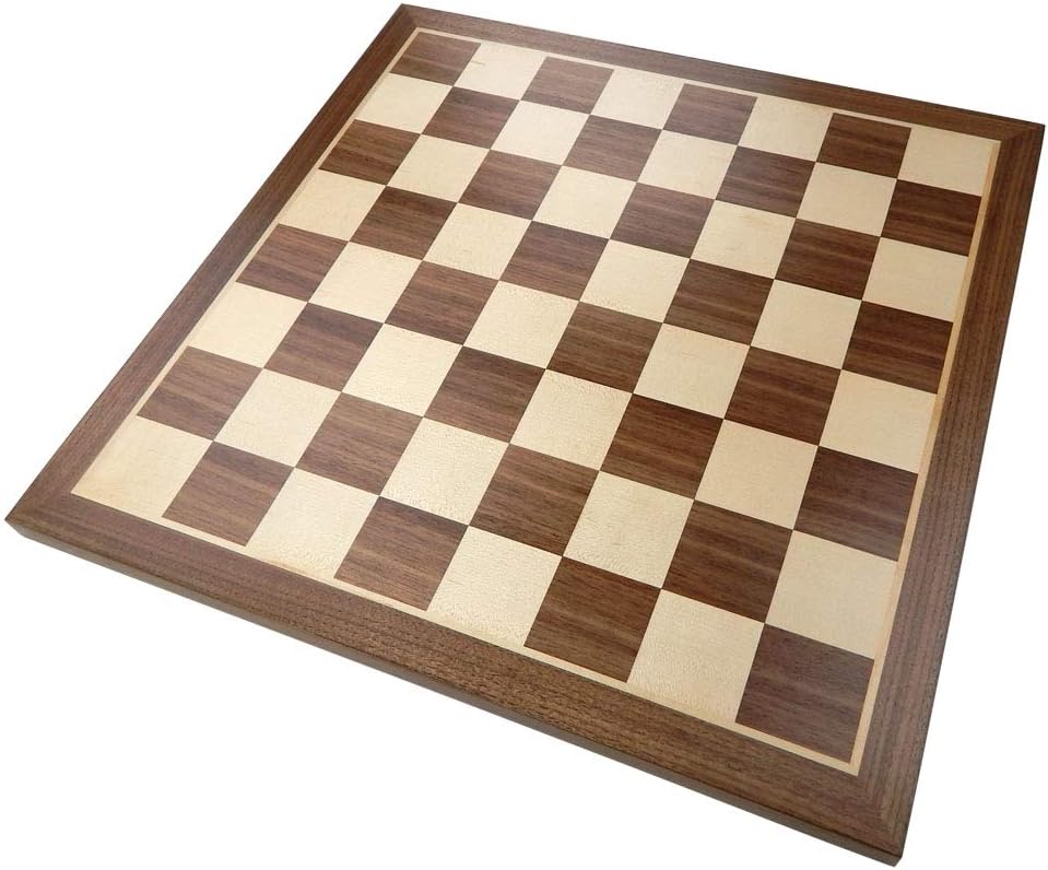 Photo of Monroe Inlaid Walnut & Maple Board — 18×18 inch